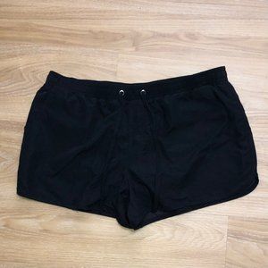 Merona Black Swim Shorts Medium